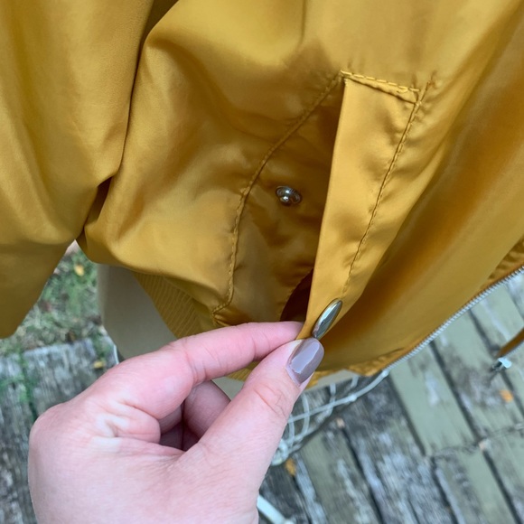 Yellow Rainbow Bomber Jacket - Picture 9 of 10